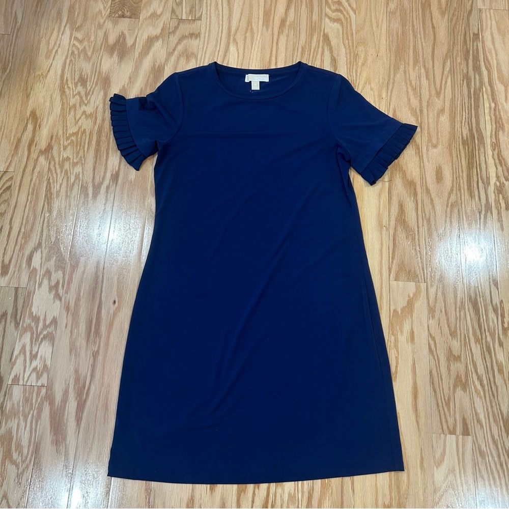 Michael Kors Blue Shift T-shirt dress Size Medium
